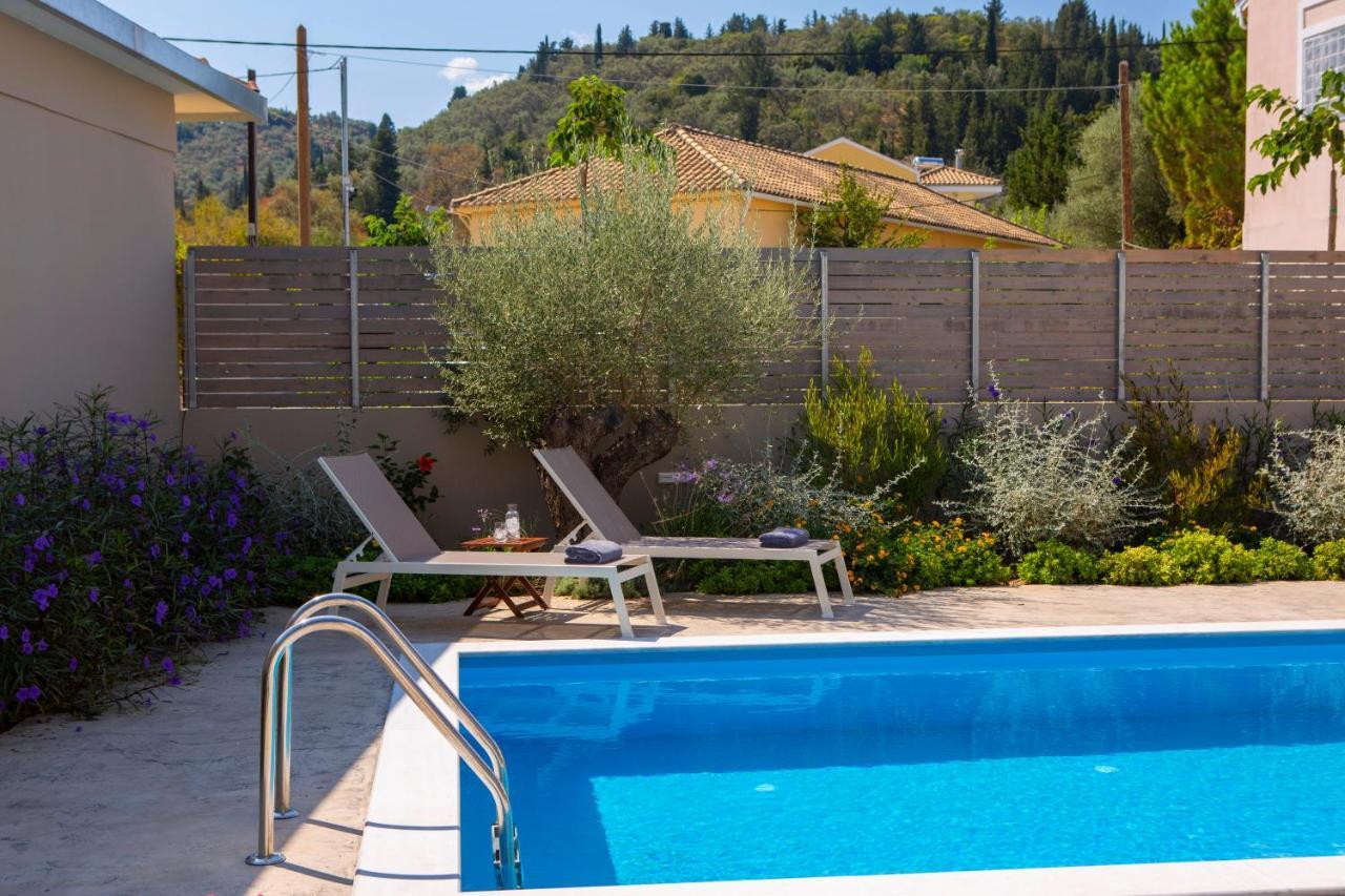Grappolo Lefkada Villas - Vilana Ideal For Families And Small Groups Apolpaina Exterior foto