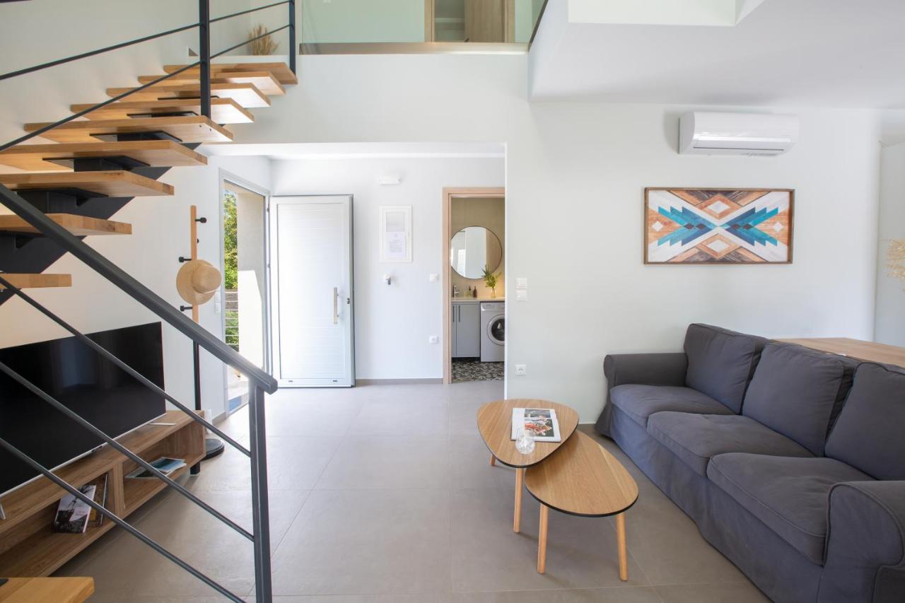 Grappolo Lefkada Villas - Vilana Ideal For Families And Small Groups Apolpaina Exterior foto